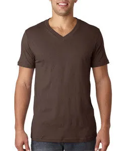 3005 Bella Canvas Unisex V-Neck Jersey Tee Brown