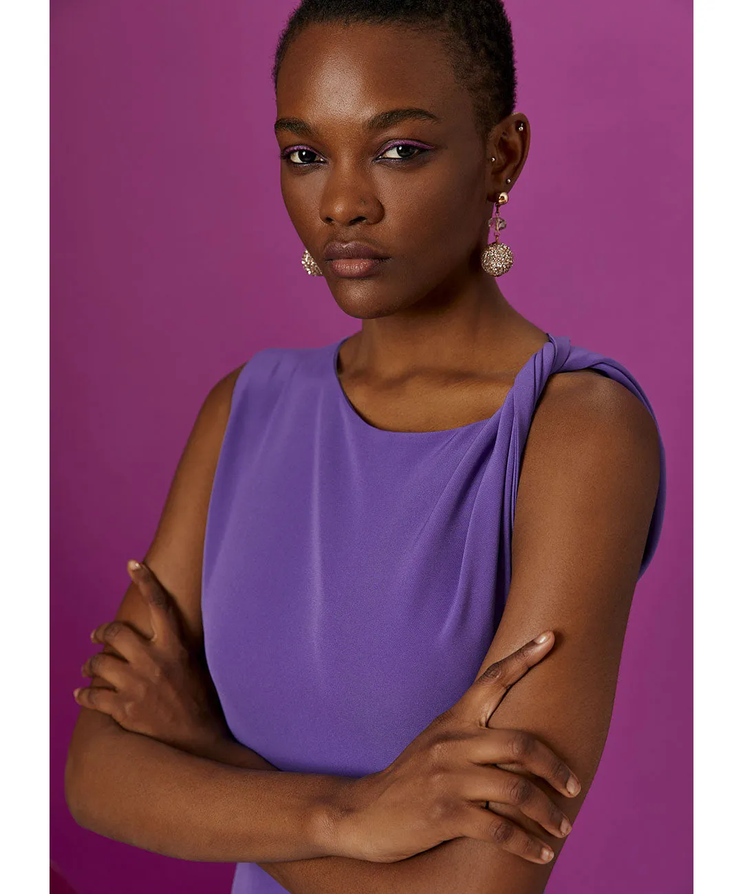 ACCESS SLEEVELESS PENCIL DRESS 3084-142