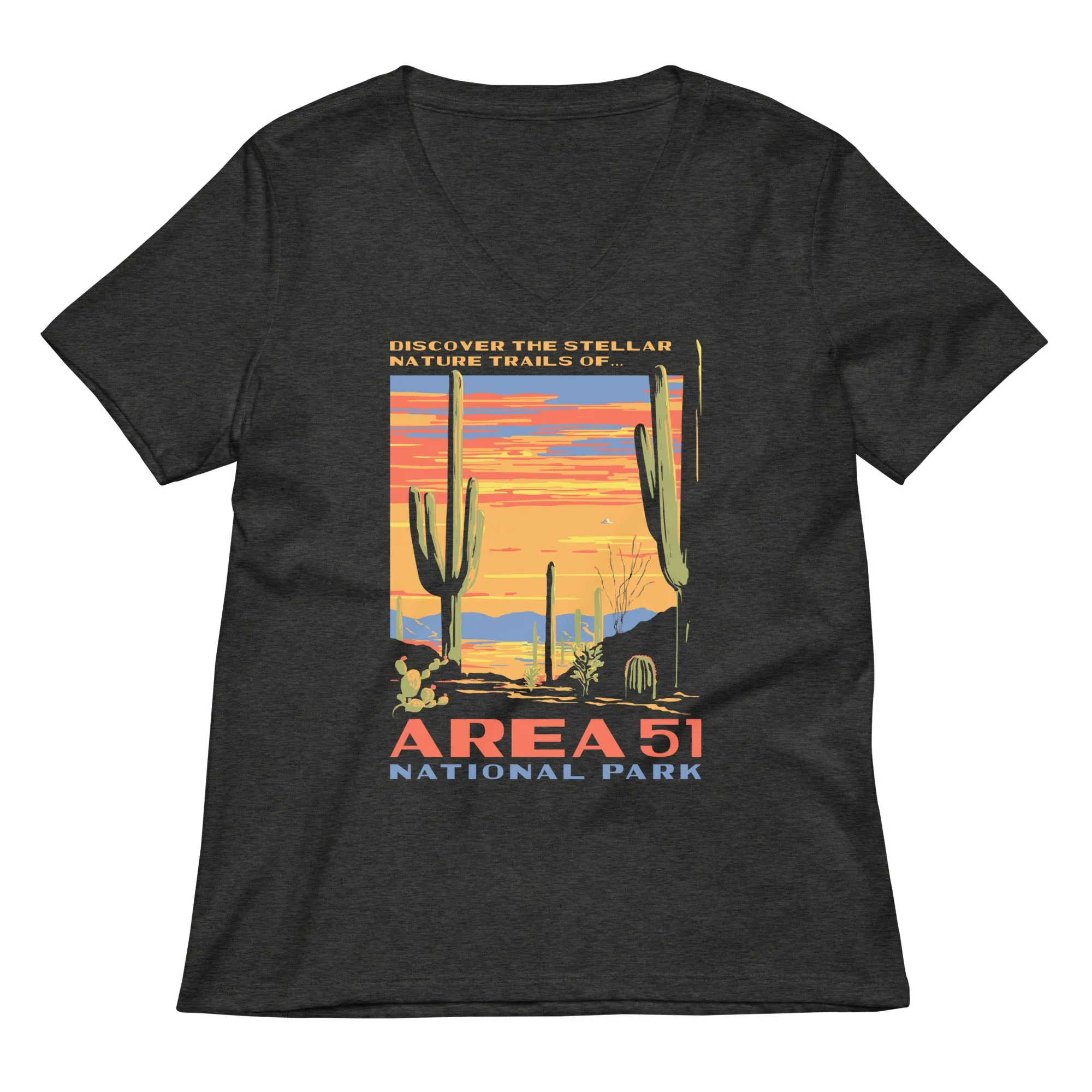 Area 51 National Park Women's V-Neck Tee