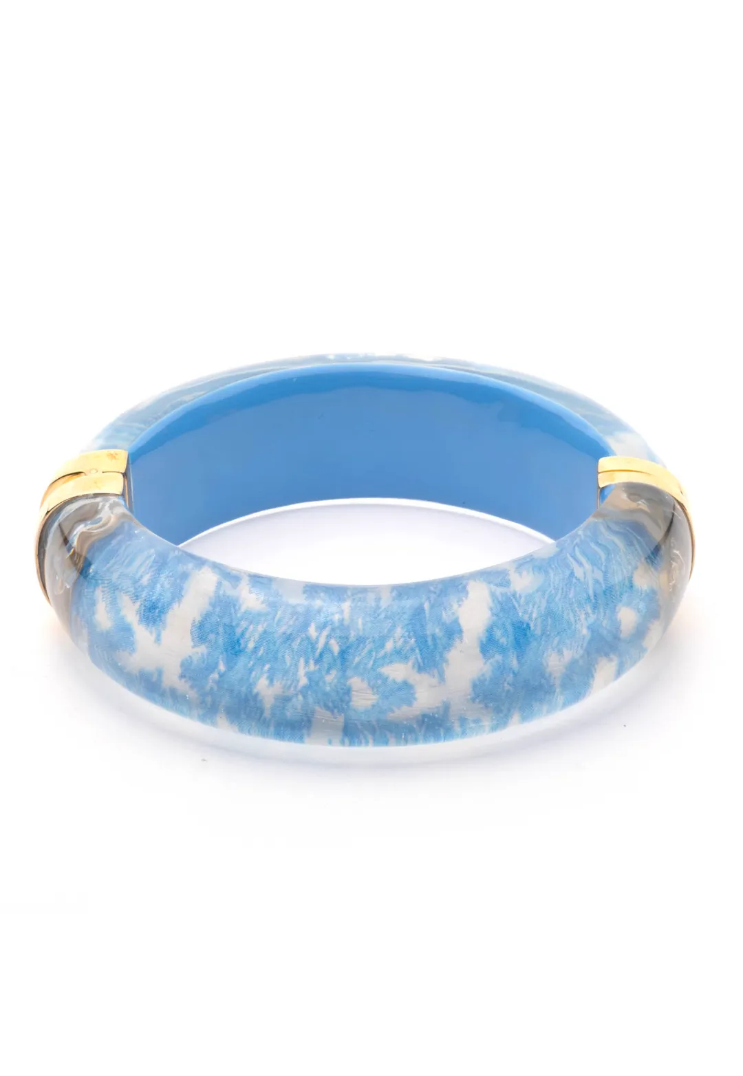 Bangle in Blue Coral