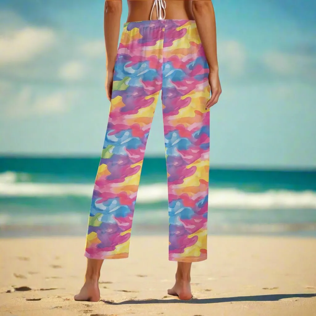 Beach Camo Cover Up Pants