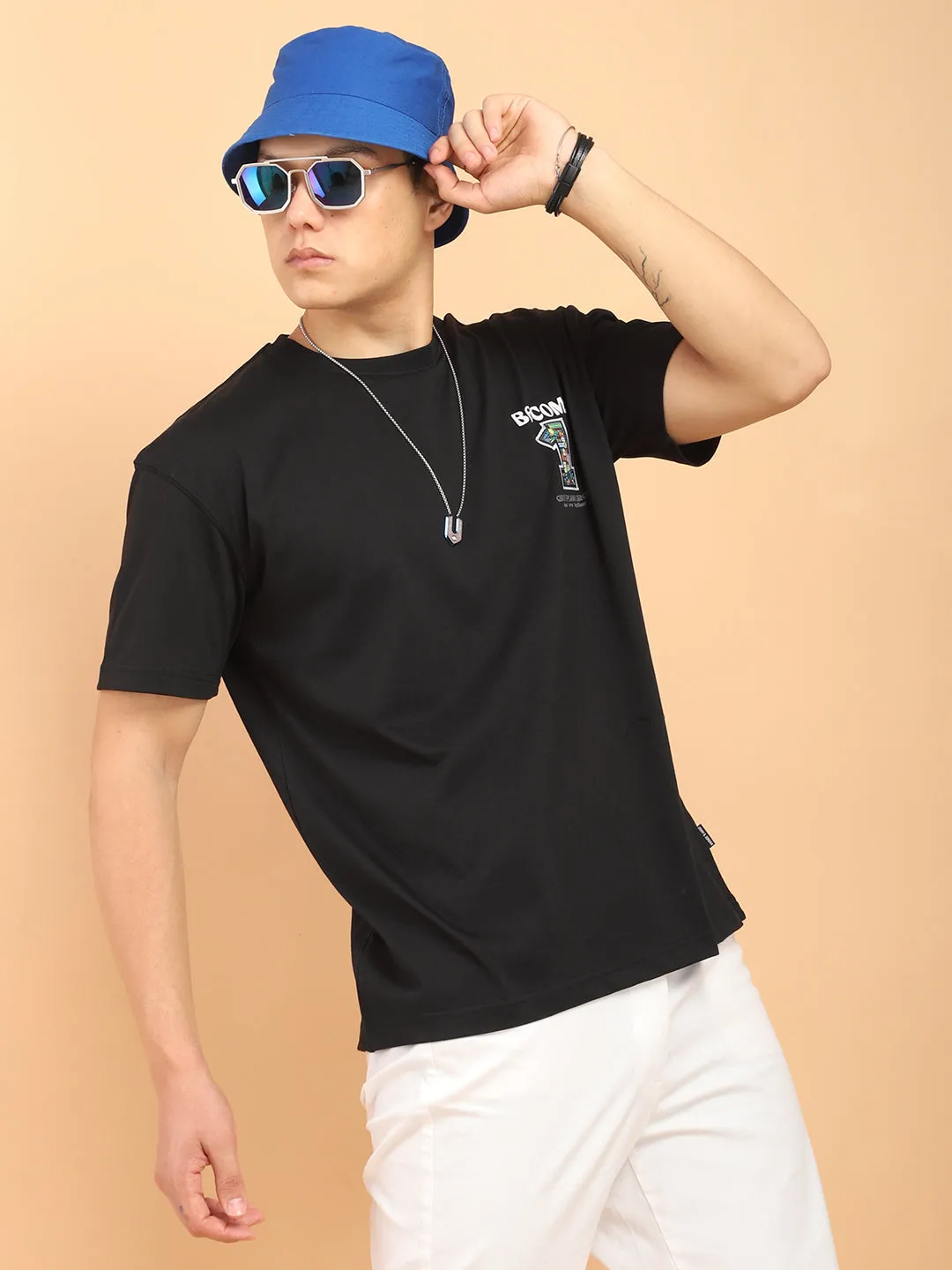 Become One Oversized Black T-Shirt