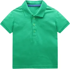 Boys Infant and Toddler Organi Cotton Short Sleeve Crew Neck T-Shirts Toddler Layering Tee Tops Cotton Tees