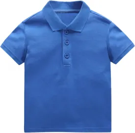 Boys Infant and Toddler Organi Cotton Short Sleeve Crew Neck T-Shirts Toddler Layering Tee Tops Cotton Tees