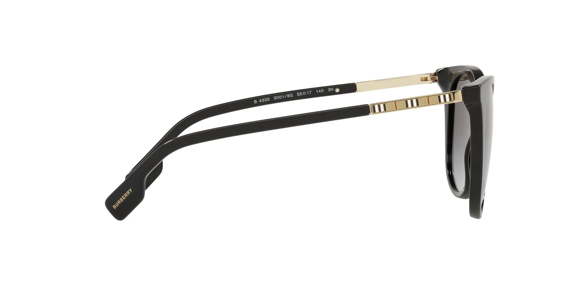 Burberry Alice BE4333F Low Bridge Fit Sunglasses