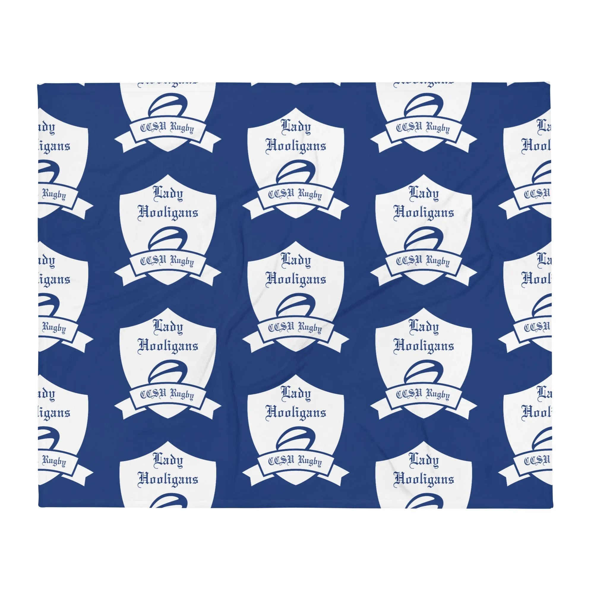 CCSU Lady Hooligans Throw Blanket