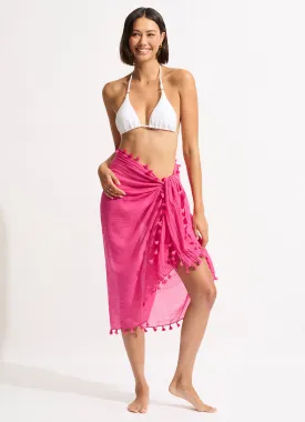 Cotton Sarong - Hot Pink