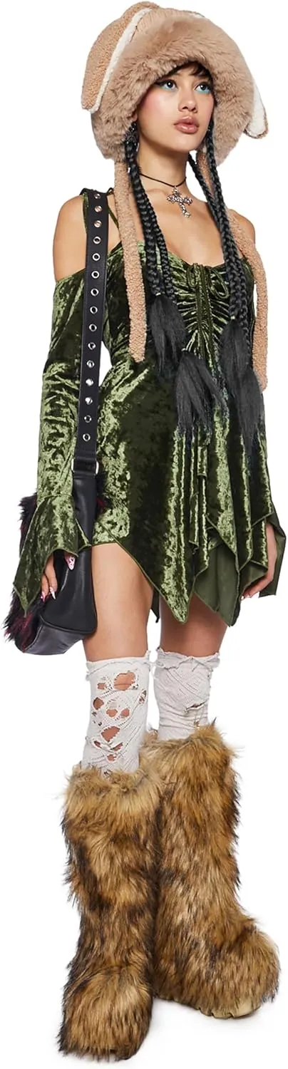 Dolls Kill F is for Fairies Handkerchief Dress by Current Mood Perfect for Fairycore Fashion