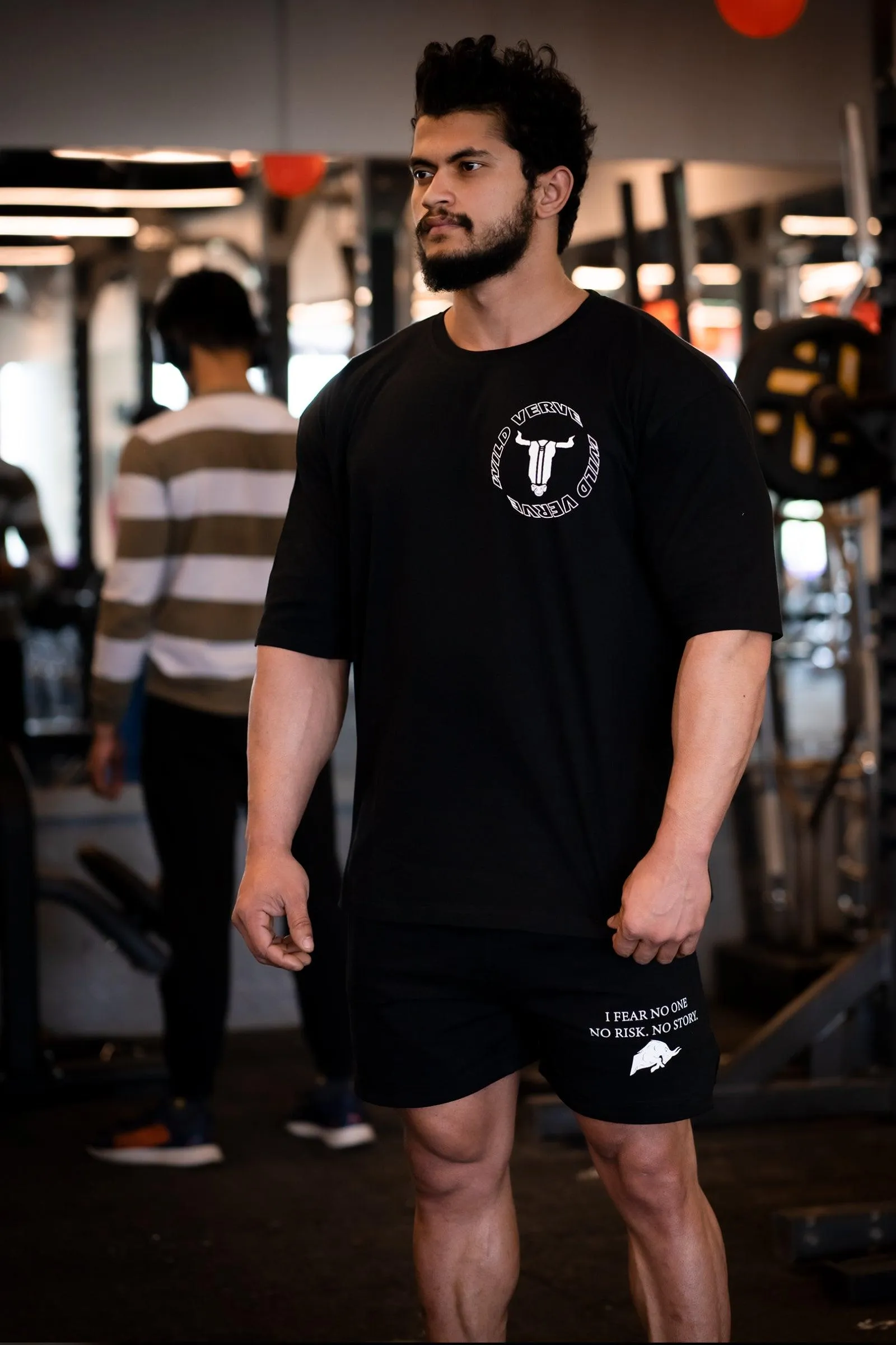 EVERYDAY HUSTLE OVERSIZED T-SHIRT (BLACK)