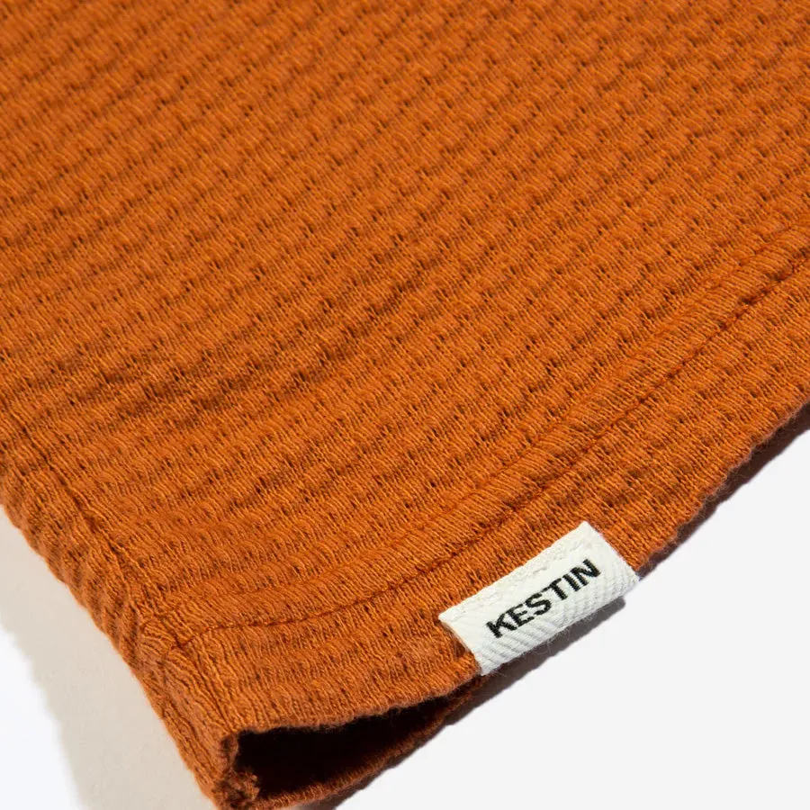 Fly Waffle Jersey T-Shirt - Tangerine