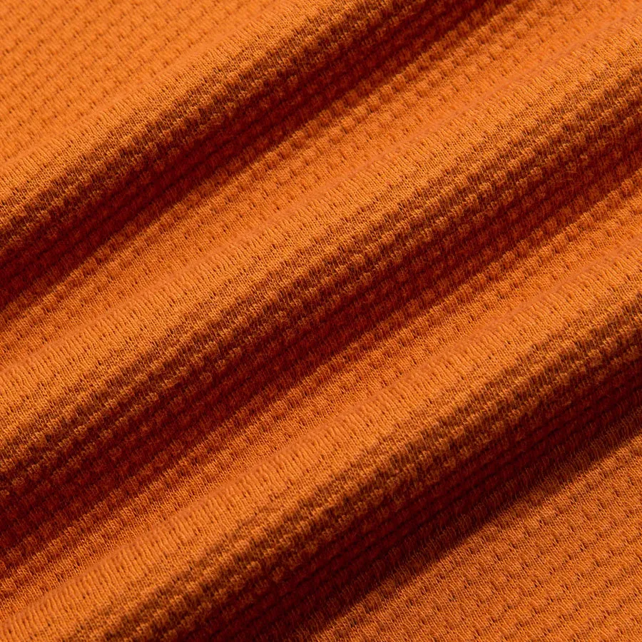 Fly Waffle Jersey T-Shirt - Tangerine