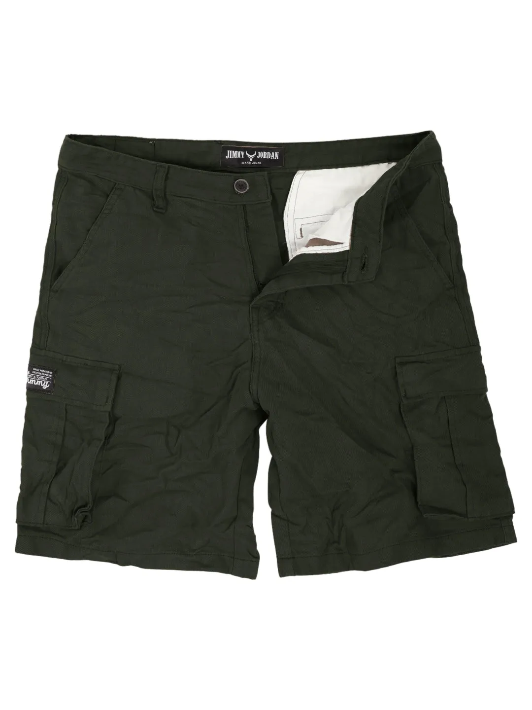 Fusion Green Cotton Shorts