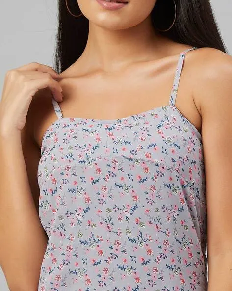 Grey Mirage Sleeveless Mini Dress