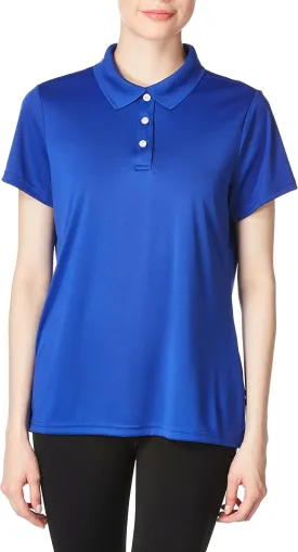 Hanes Sport Women's Cool DRI Performance Polo,Deep Royal,Large