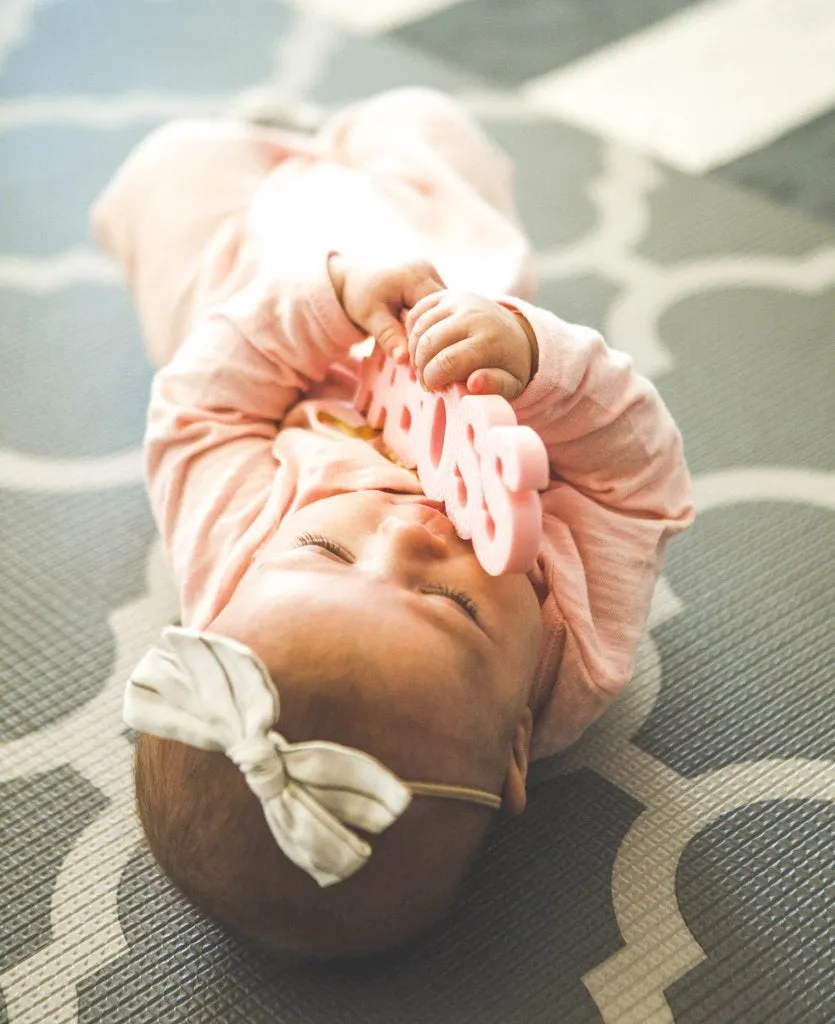 Hudson and Heart #BOSS (Pink) Teether