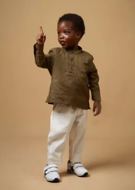 Jaiye Bishop Collar Shirt
