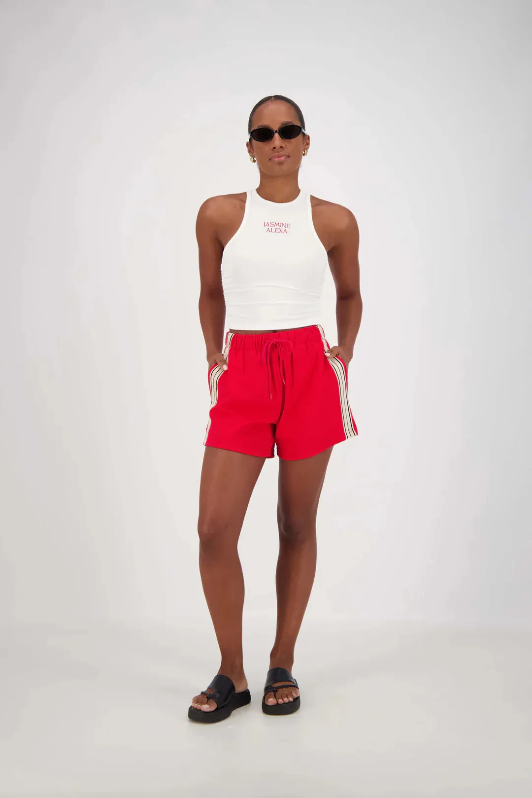 Jasmine Alexa Panarea Shorts - red