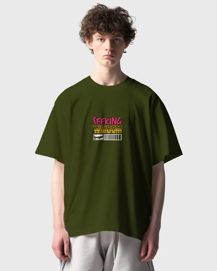 Mens Oversized Tshirt Funky Wisdom