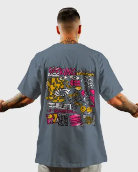Mens Oversized Tshirt Funky Wisdom