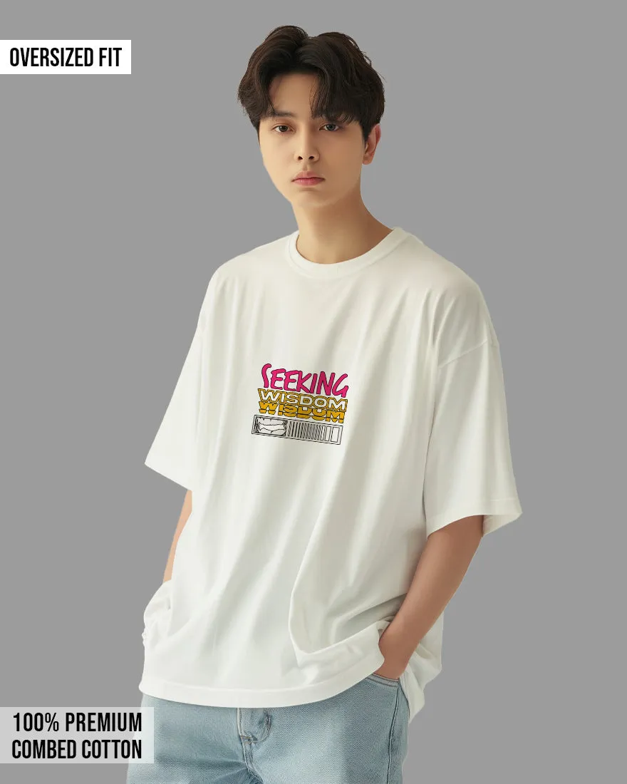 Mens Oversized Tshirt Funky Wisdom