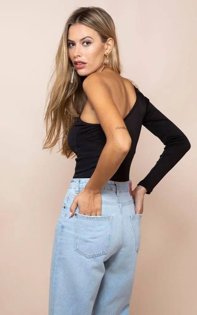 Mia Bodysuit In Black