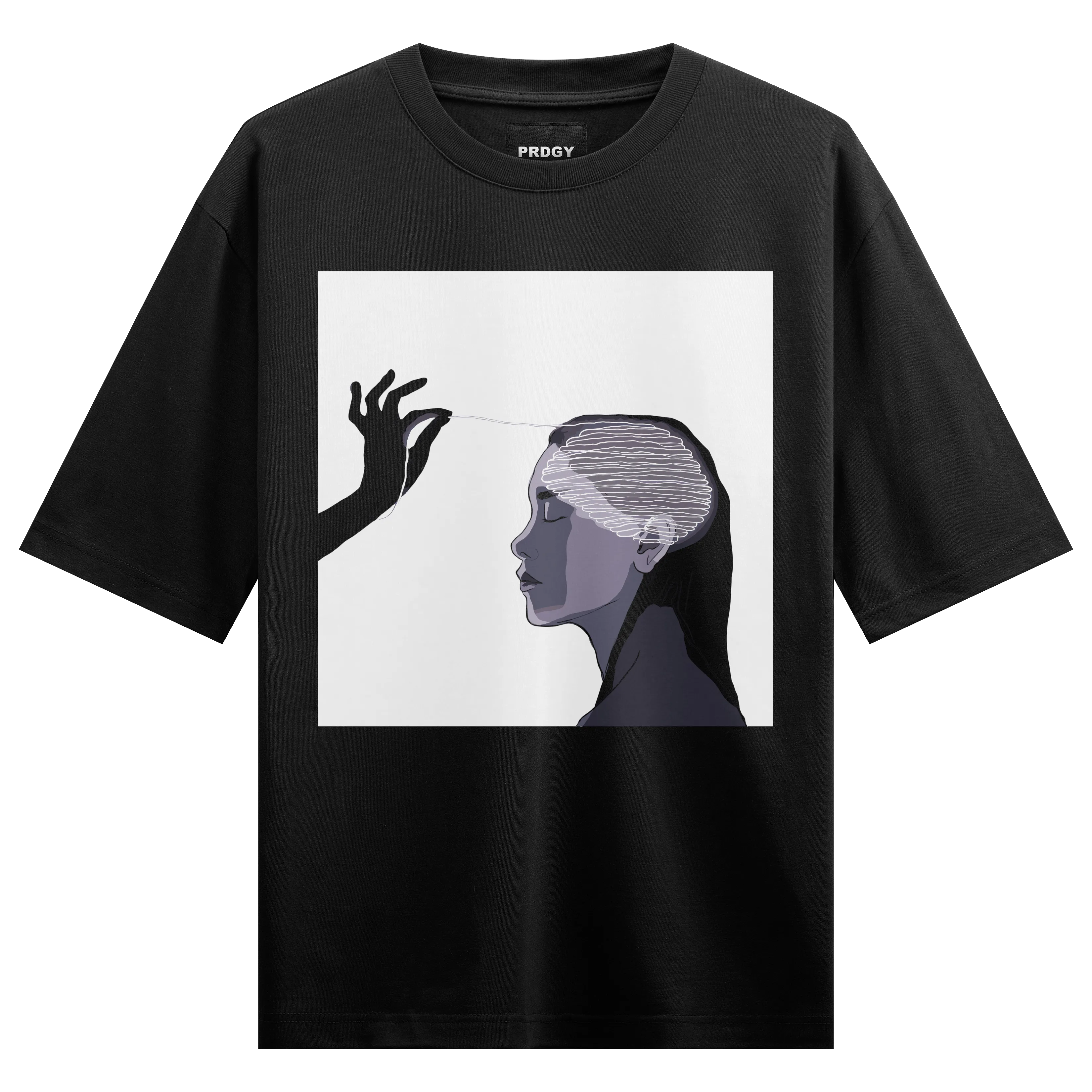 MindFok Front Oversized T-Shirt