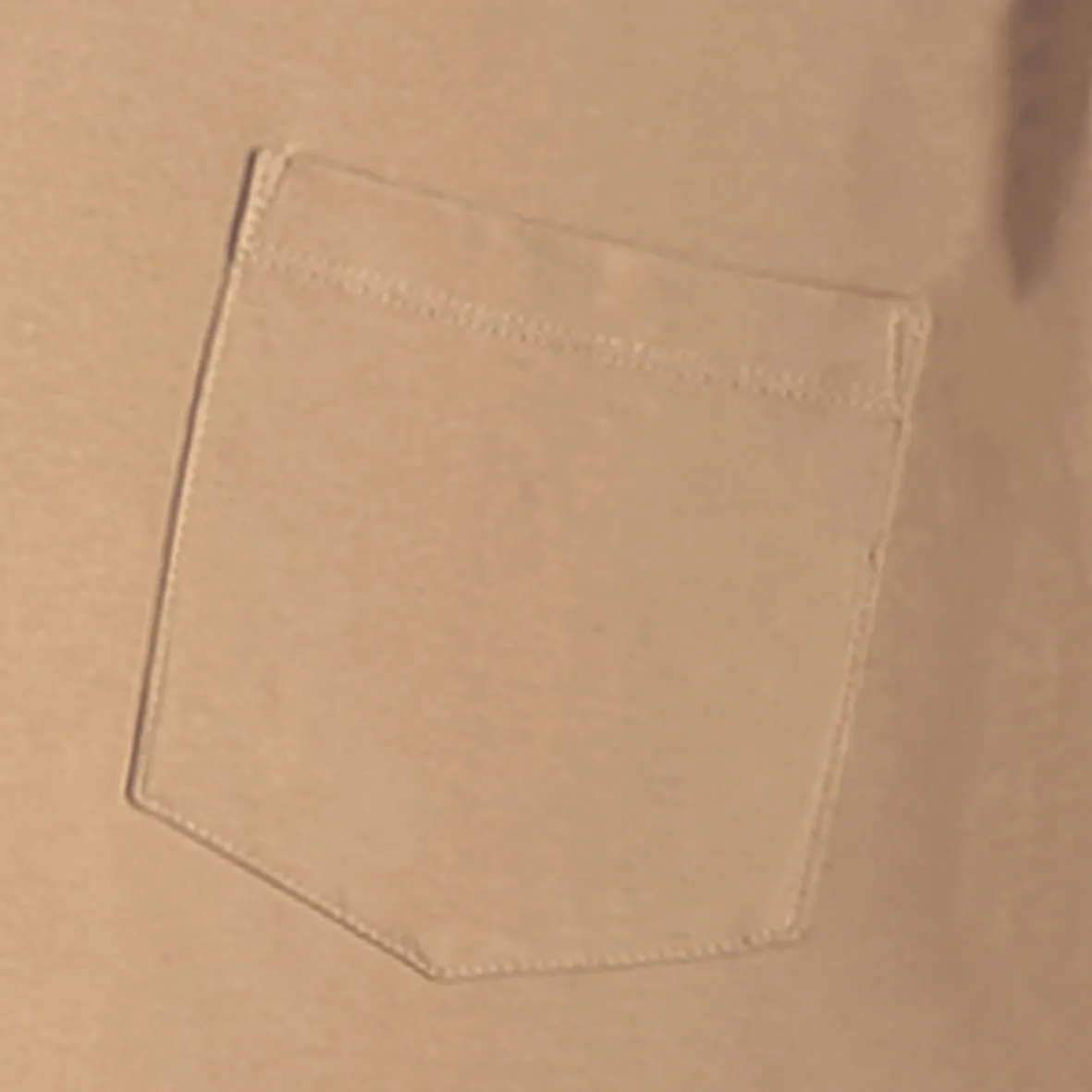 Oversized Pocket T-shirt Beige