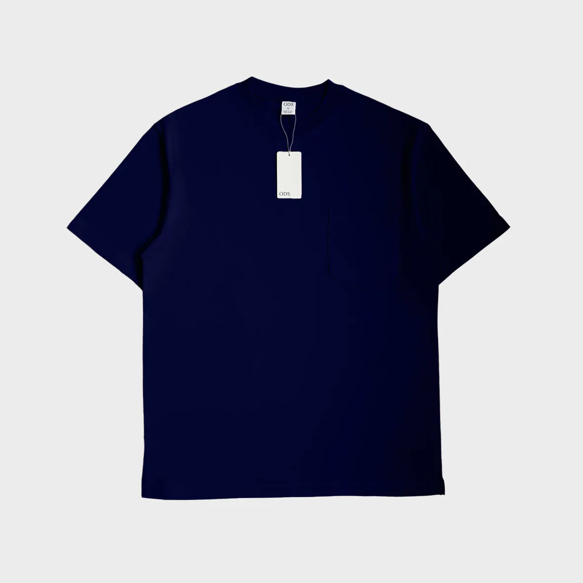 Oversized Pocket T-shirt Navy