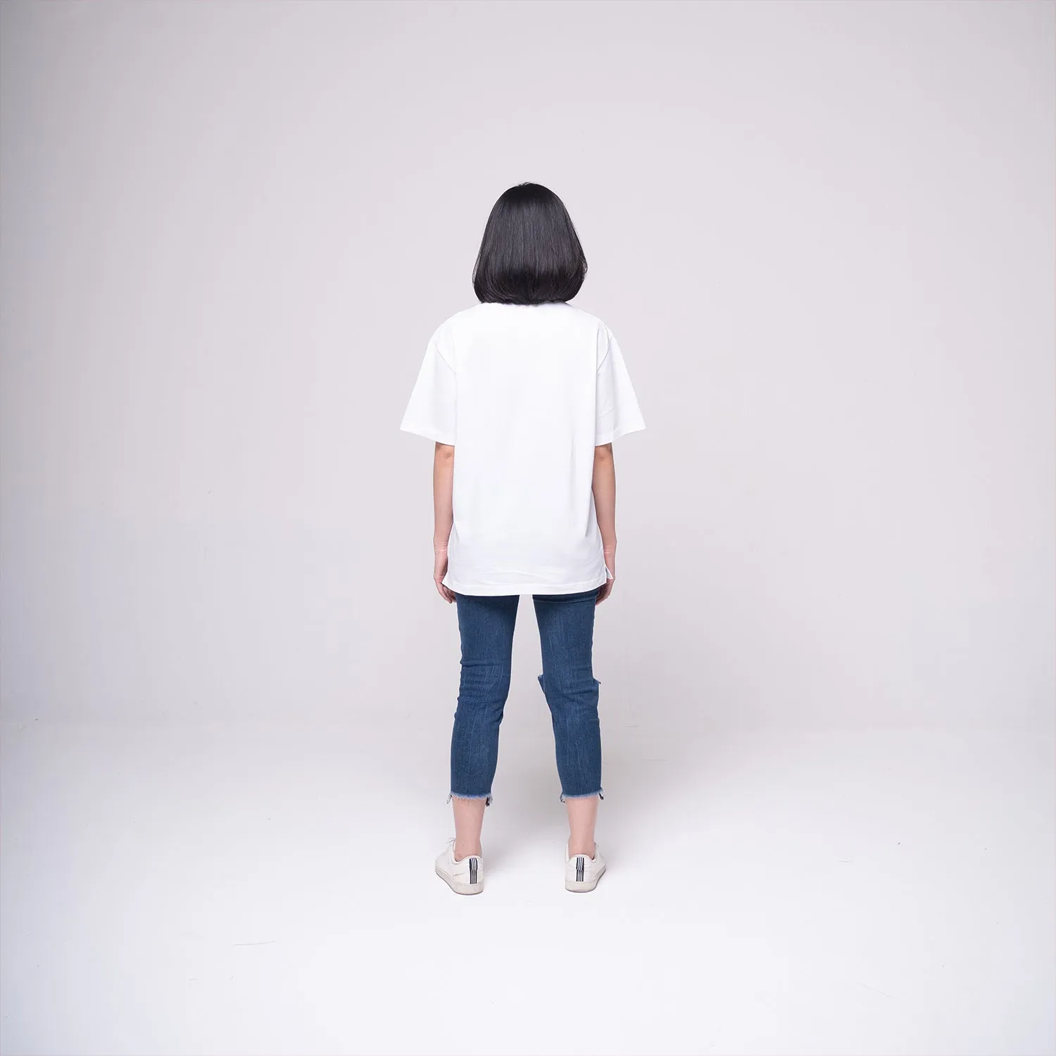 Oversized Pocket T-shirt White
