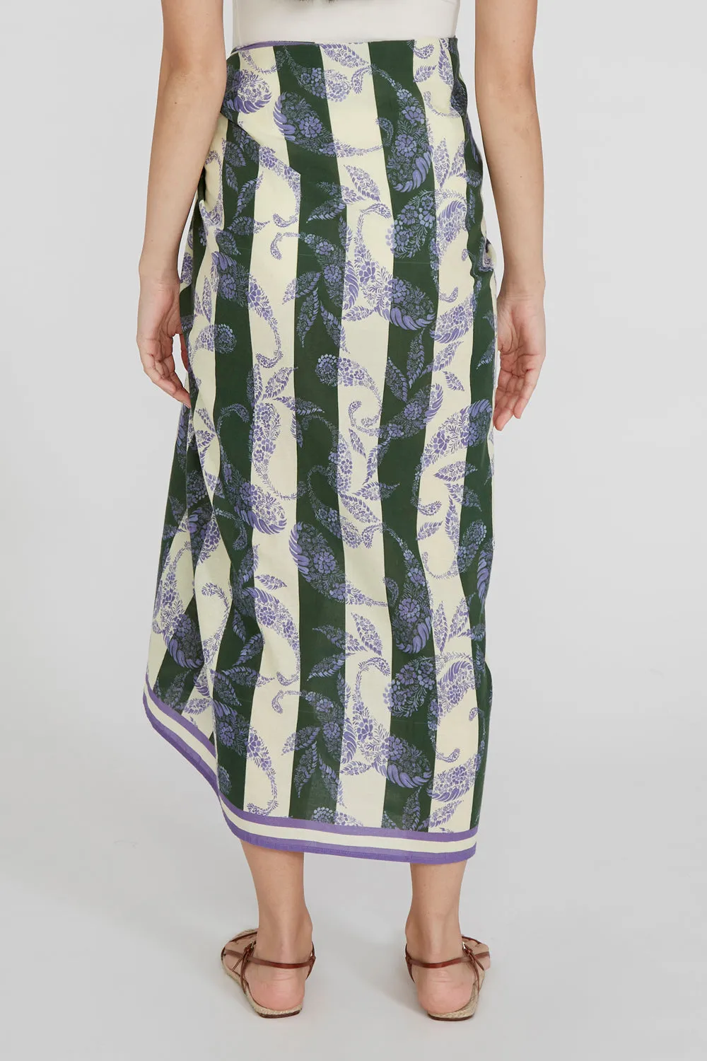 Paisley Sarong Bellflower