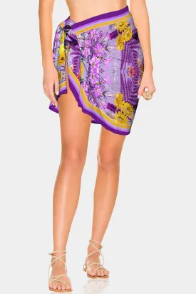 Purple Short Pareo