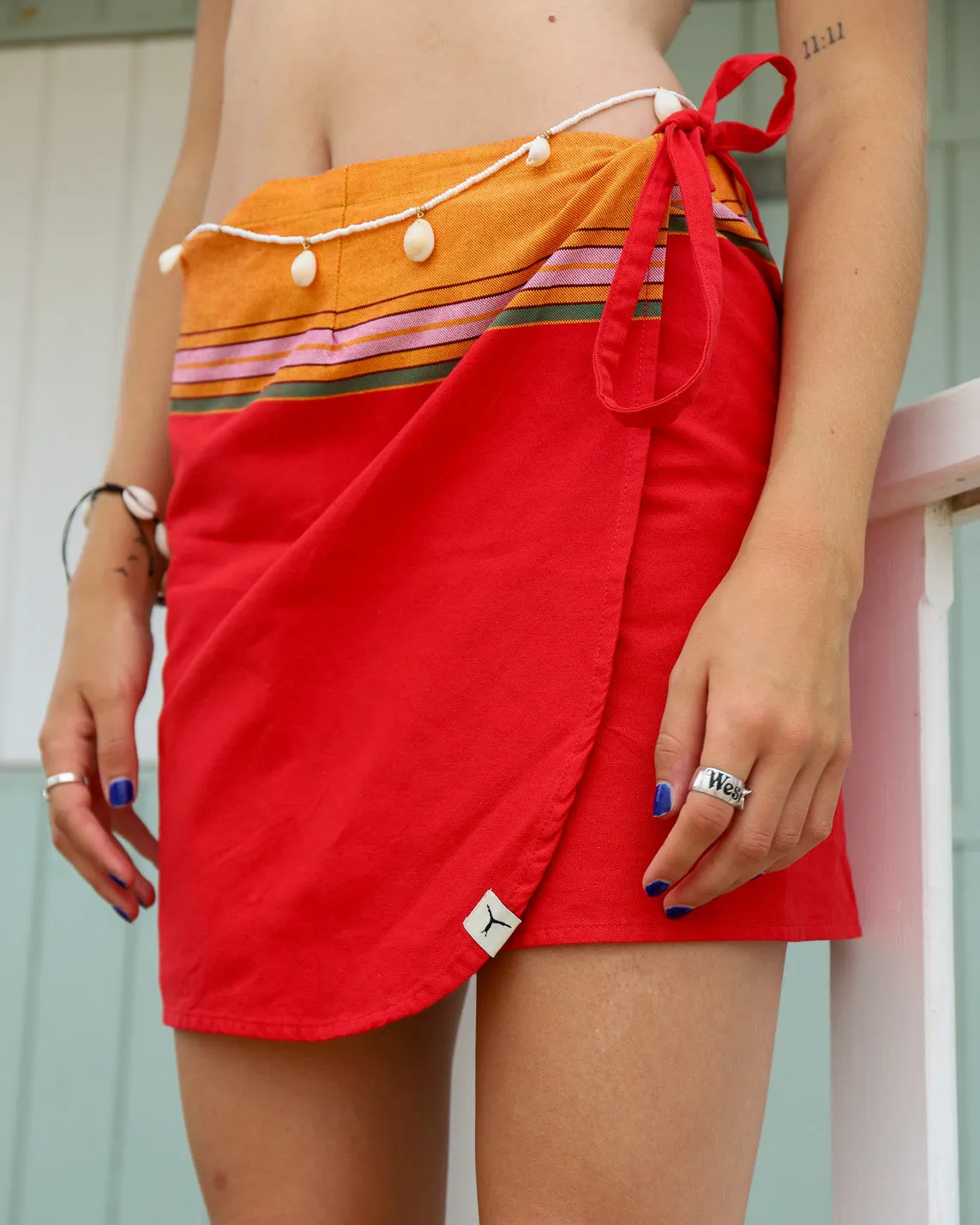 Red Classic Sarong