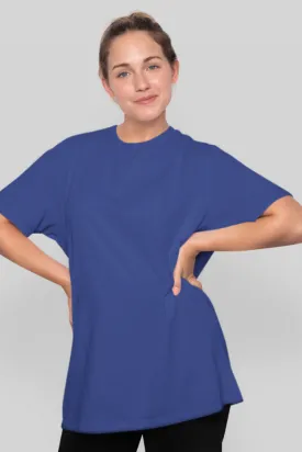 Royal Blue Oversized T-shirt for women