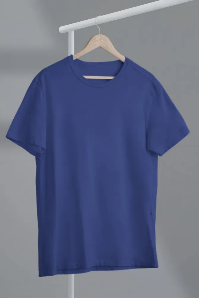 Royal Blue Oversized T-shirt for women