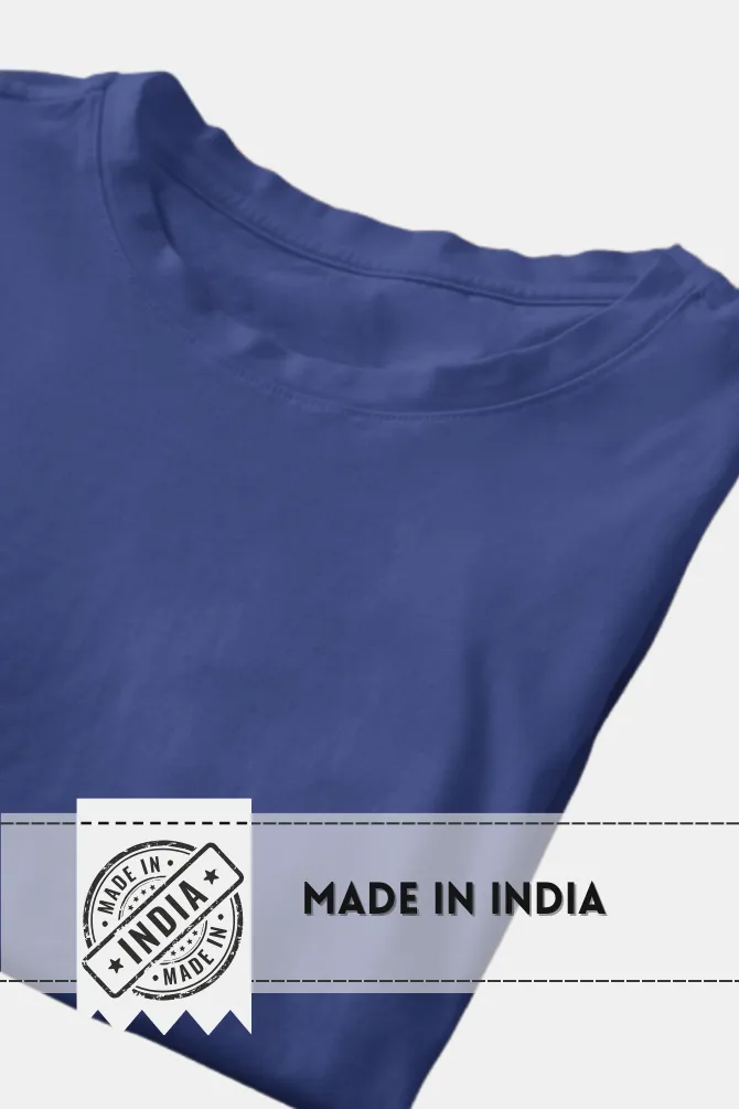 Royal Blue Oversized T-shirt for women