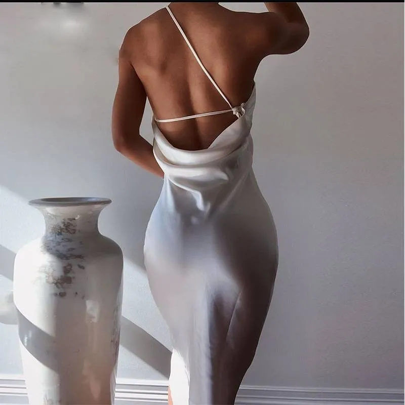 Snow Breeze Mid-Calf Dress
