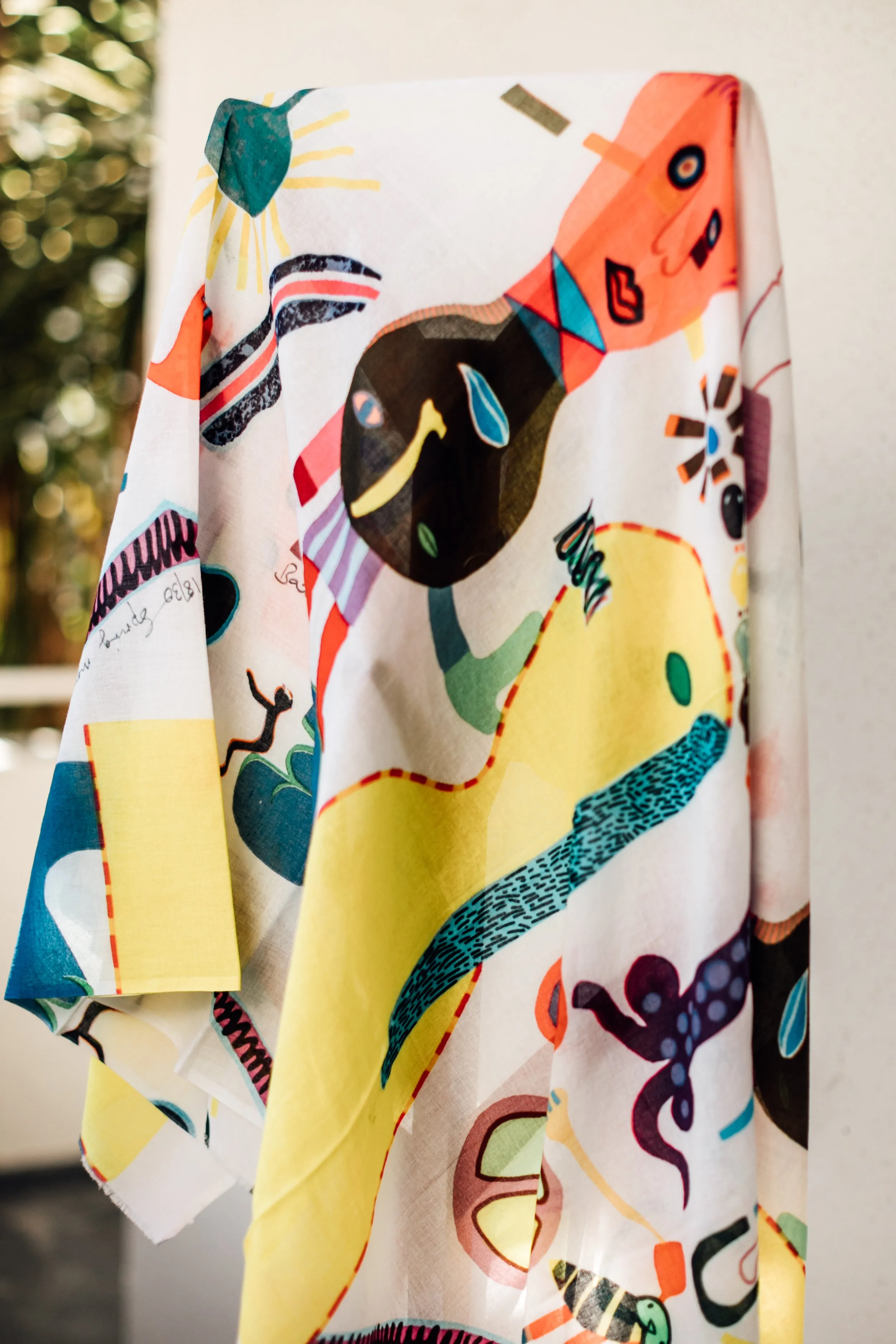 Spring Morning Cotton Sarong / Shawl