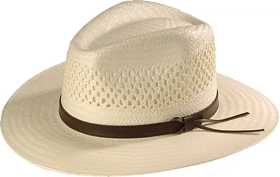 Stetson Digger Vented Straw Cowboy Hat