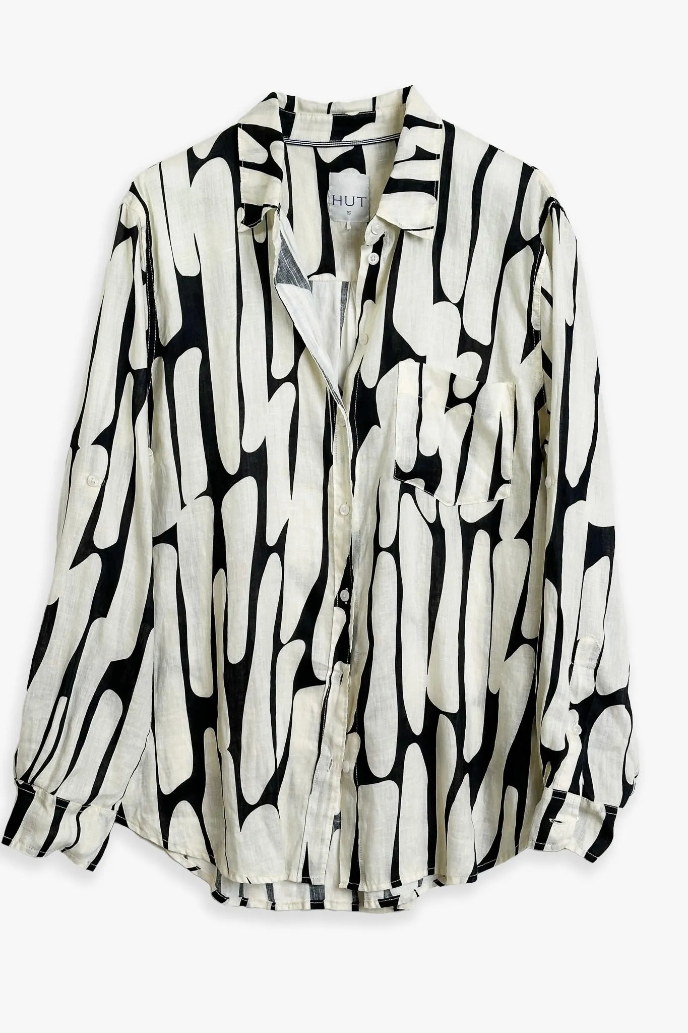 Summer Silhouette Boyfriend Linen Shirt