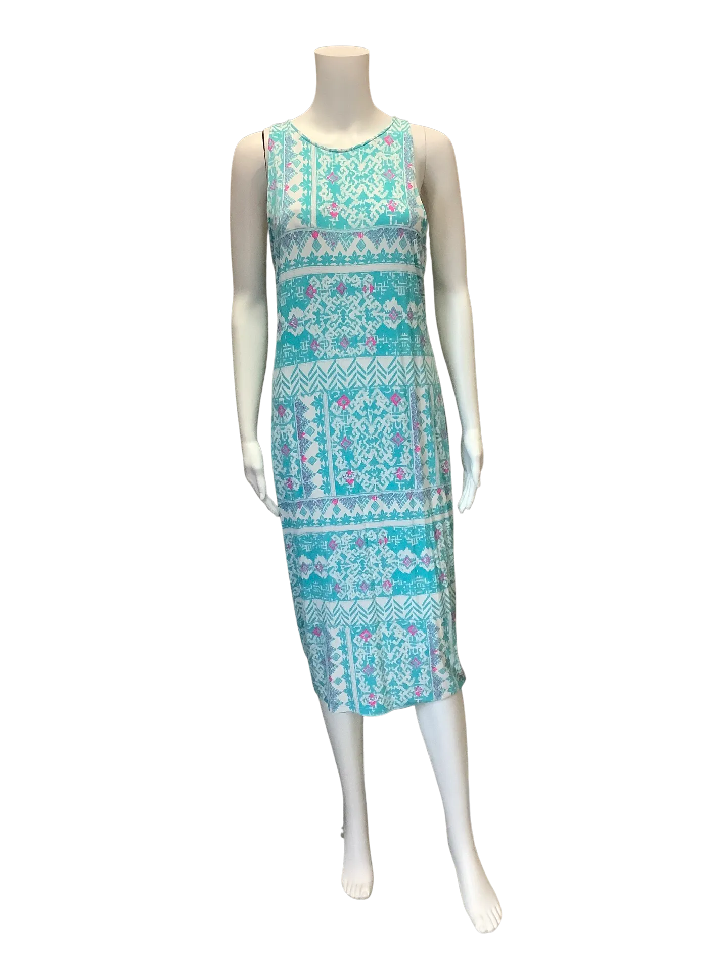 Tori Richard Women's Dress Turquoise  Size: M