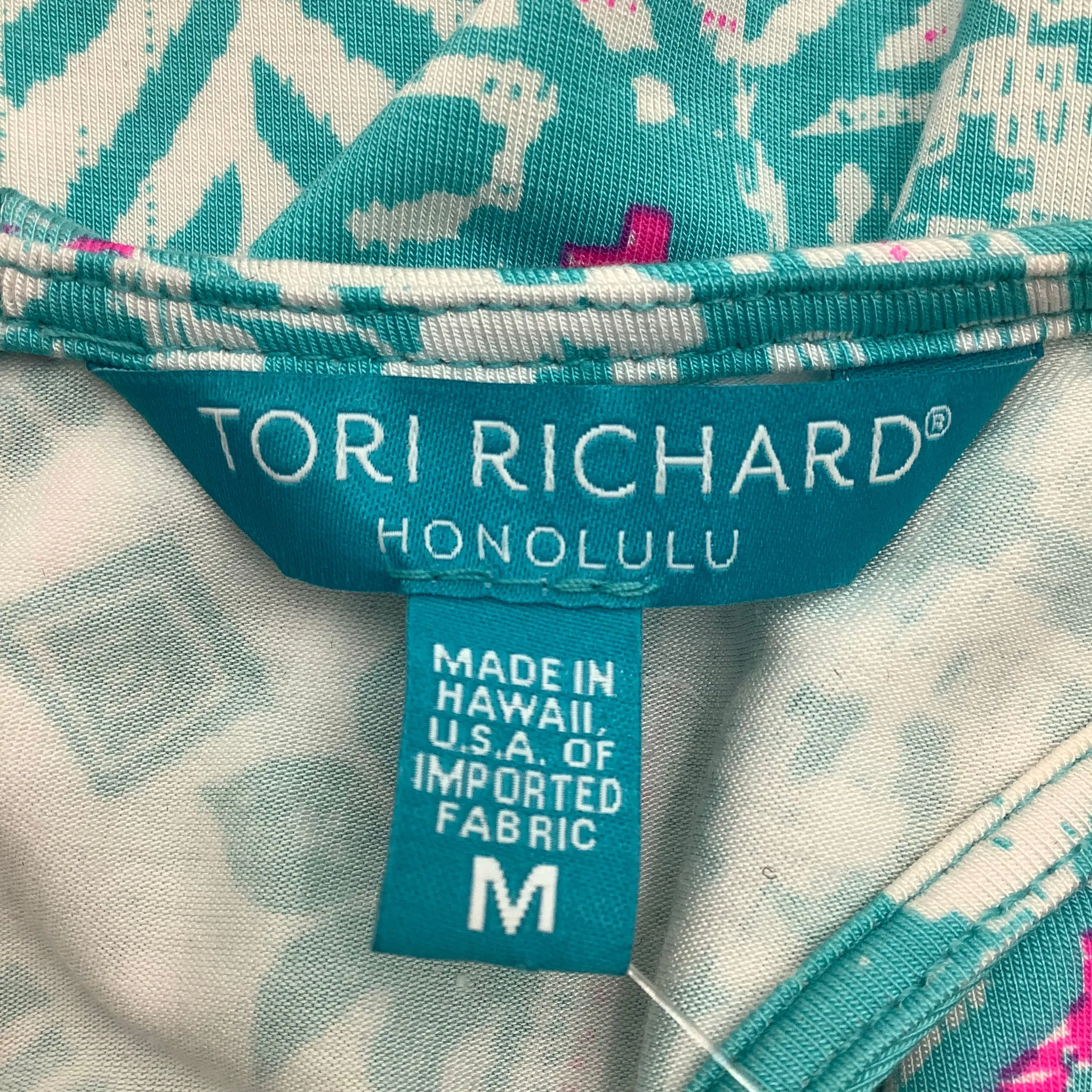 Tori Richard Women's Dress Turquoise  Size: M