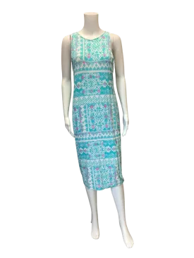 Tori Richard Women's Dress Turquoise  Size: M