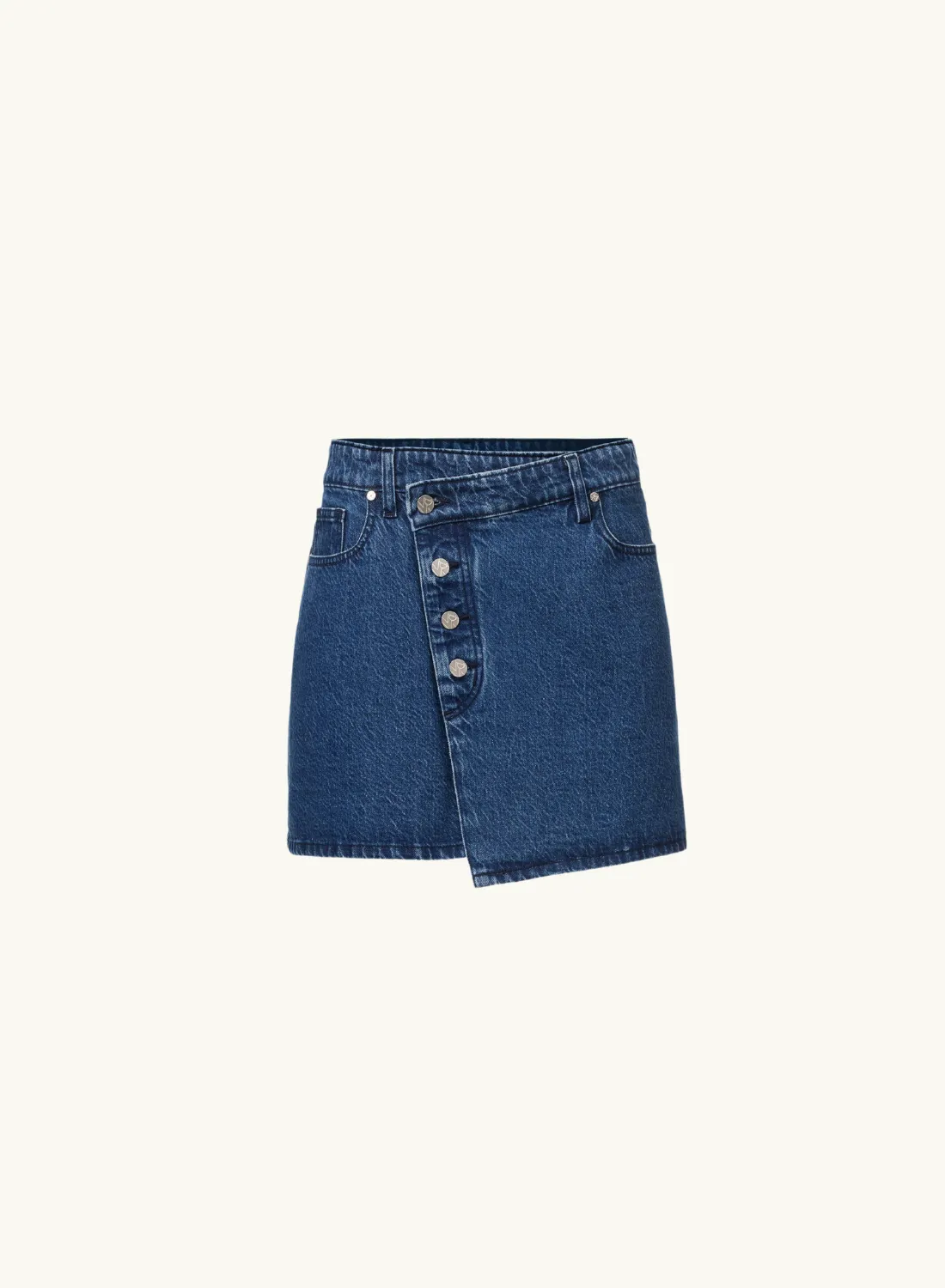 Viktoria & Woods Mustang Denim Skirt in CLASSIC BLUE