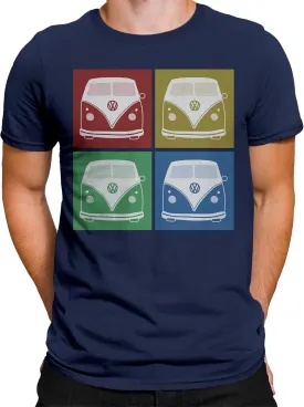 Volkswagen Bus Abstract Art Men's and Women's T-Shirt