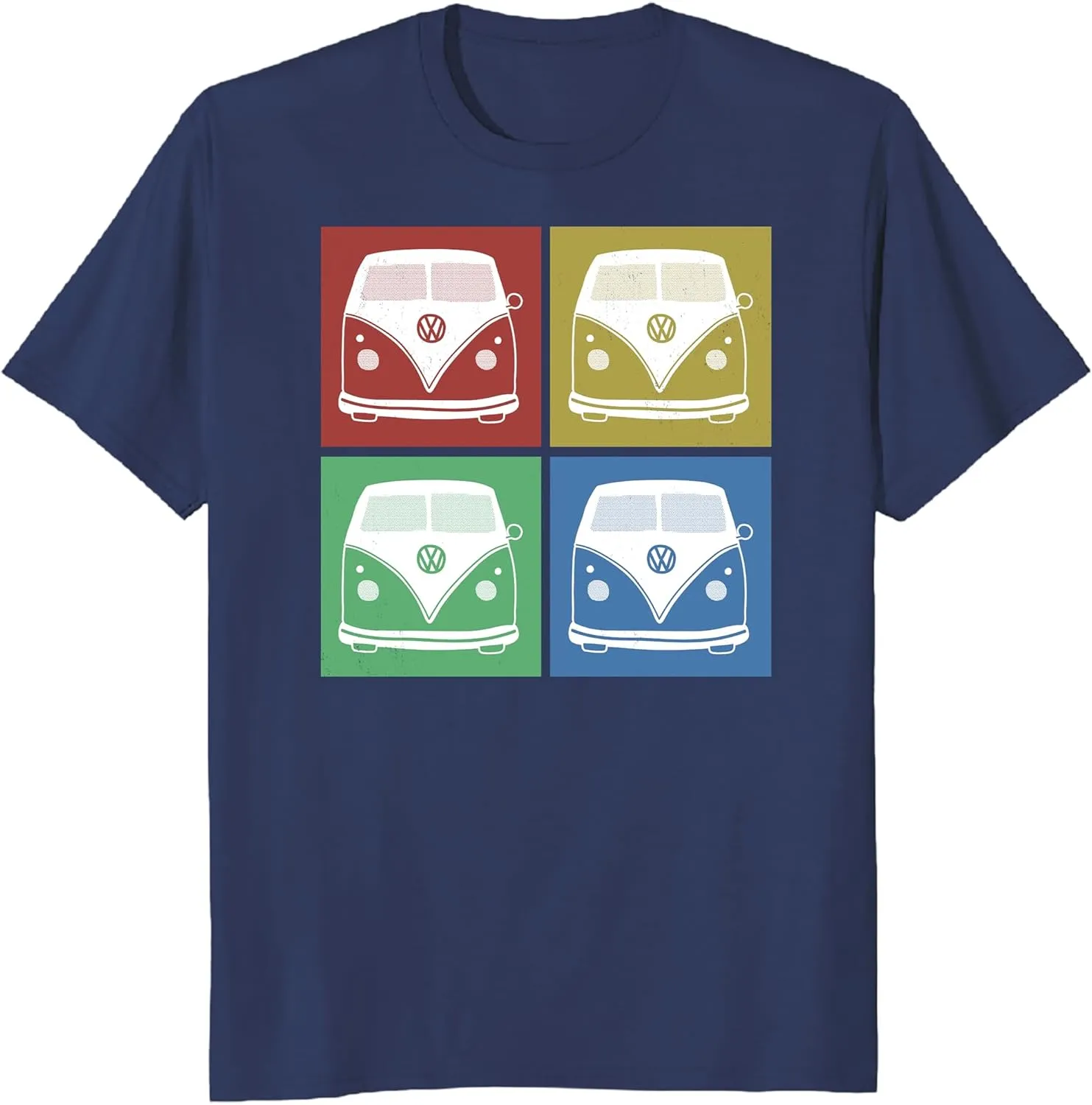 Volkswagen Bus Abstract Art Men's and Women's T-Shirt
