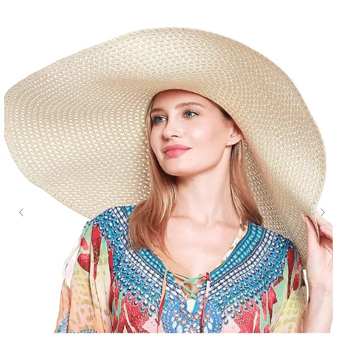 Wide Brim Straw Hat
