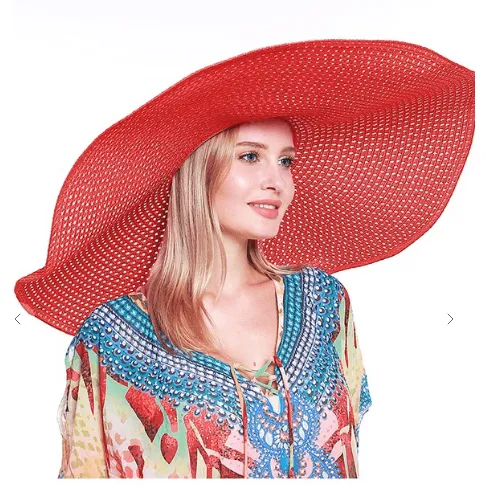 Wide Brim Straw Hat