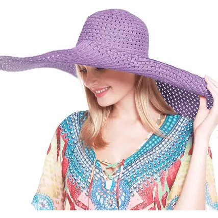 Wide Brim Straw Hat