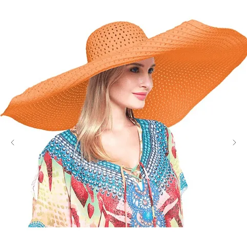 Wide Brim Straw Hat