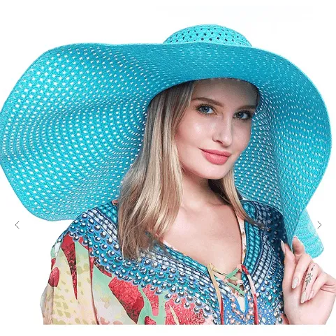 Wide Brim Straw Hat